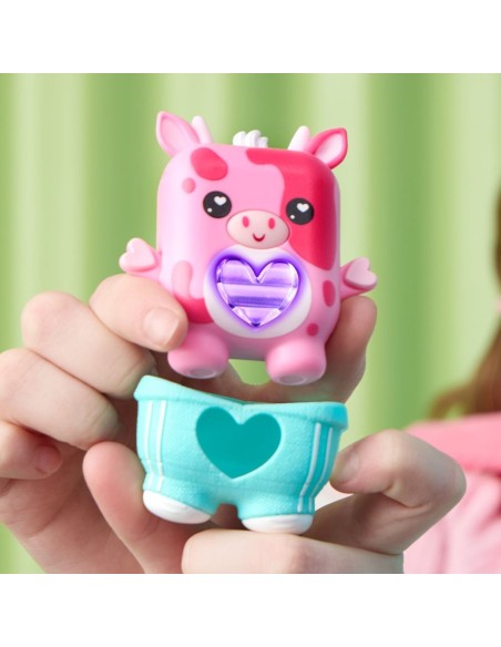 HASBRO NANO-MALS, MOOTILDA LA VACA ROSA