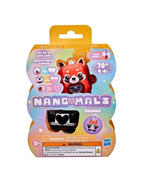 HASBRO NANO-MALS, PAMANDA LA PANDA ROJA