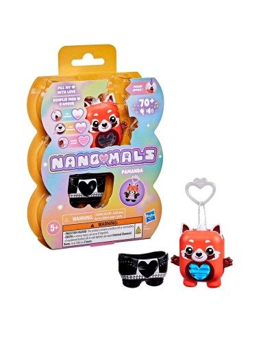 HASBRO NANO-MALS, PAMANDA LA PANDA ROJA