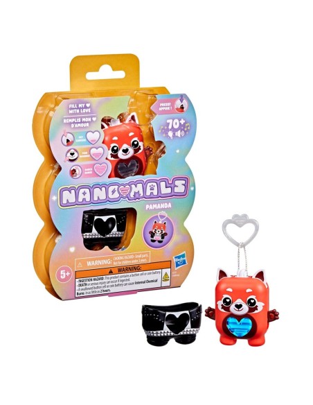 HASBRO NANO-MALS, PAMANDA LA PANDA ROJA