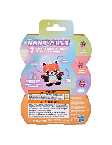 HASBRO NANO-MALS, PAMANDA LA PANDA ROJA
