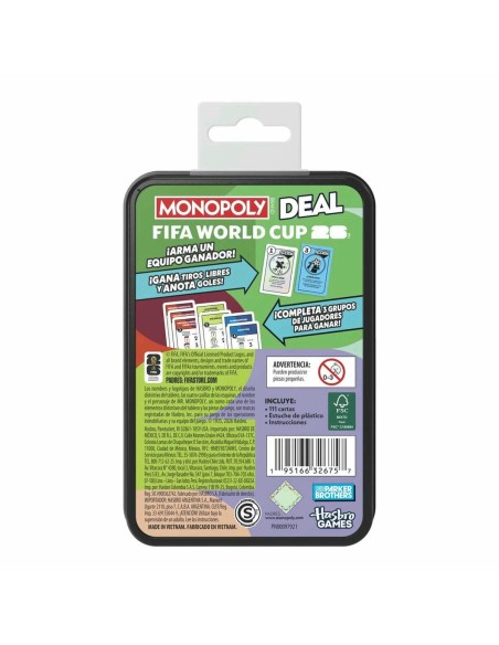 MONOPOLY DEAL EDICIÓN COPA MUNDIAL DE LA FIFA 2026
