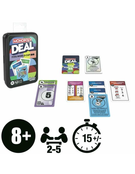 MONOPOLY DEAL EDICIÓN COPA MUNDIAL DE LA FIFA 2026