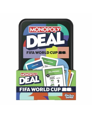 MONOPOLY DEAL EDICIÓN COPA MUNDIAL DE LA FIFA 2026