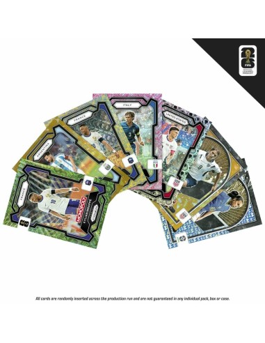 MONOPOLY PANINI PRIZM: COPA MUNDIAL DE LA FIFA, CAJA DE CARTAS COLECCIONABLES