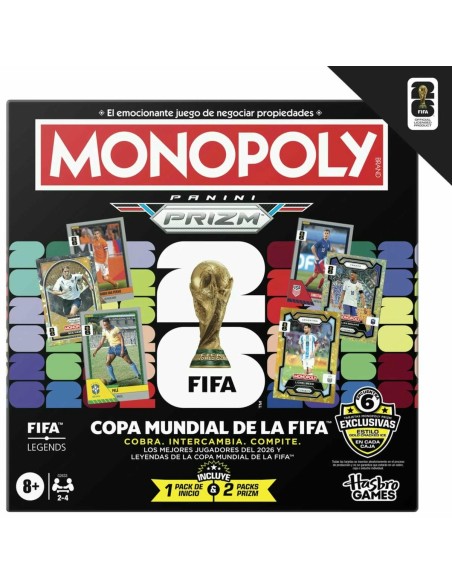 MONOPOLY PANINI PRIZM: COPA MUNDIAL DE LA FIFA
