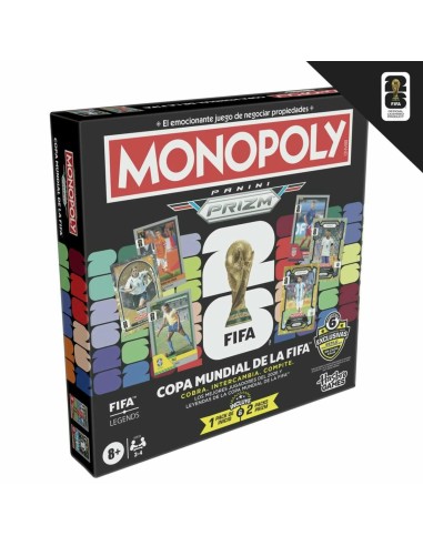 MONOPOLY PANINI PRIZM: COPA MUNDIAL DE LA FIFA