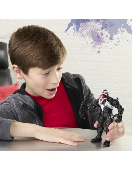 MARVEL SPIDER-MAN VENOM EFECTOS DE ACCIÓN