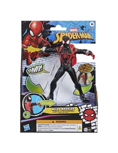 MARVEL SPIDER-MAN MILES MORALES EFECTOS DE ACCIÓN