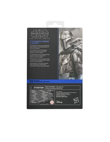 STAR WARS THE BLACK SERIES, EL MANDALORIANO Y GROGU