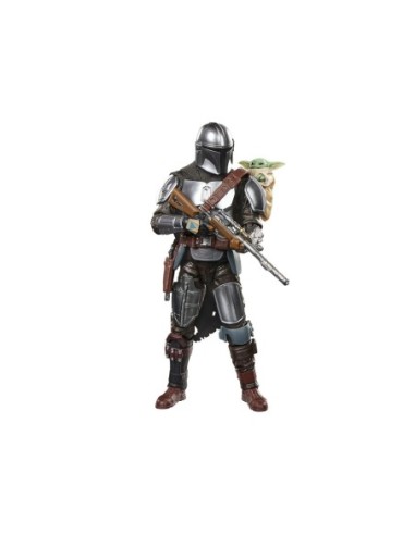 STAR WARS THE BLACK SERIES, EL MANDALORIANO Y GROGU