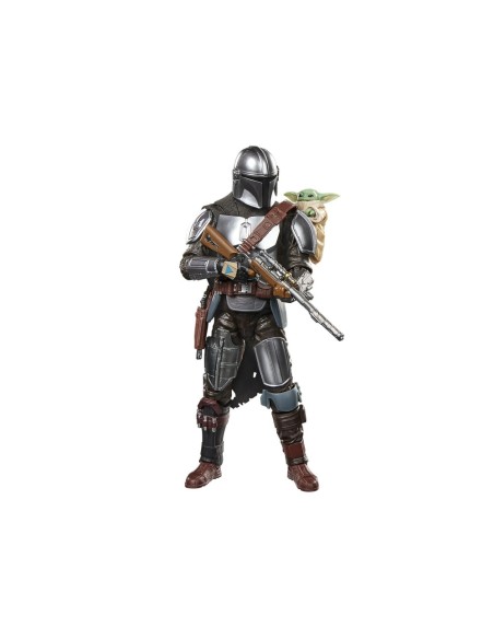 STAR WARS THE BLACK SERIES, EL MANDALORIANO Y GROGU