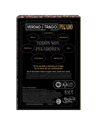 TRUTH OR DRINK: SIN EDITION