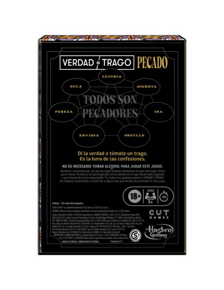 TRUTH OR DRINK: SIN EDITION