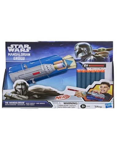 NERF STAR WARS LANZACOHETES MANDALORIAN