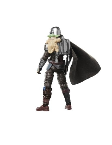FIG STAR WARS VINTAGE MANDALORIAN & GROGU 9.5 CM
