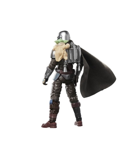 FIG STAR WARS VINTAGE MANDALORIAN & GROGU 9.5 CM