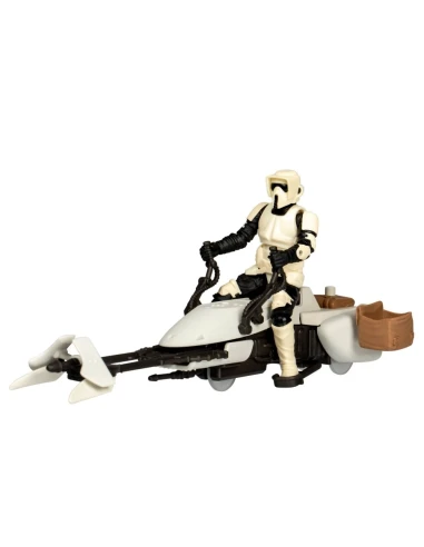 Figura de Acción Star Wars Epic World of Action Series Scout Trooper y Speeder Bike