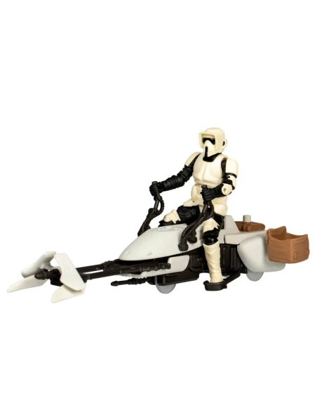 Figura de Acción Star Wars Epic World of Action Series Scout Trooper y Speeder Bike