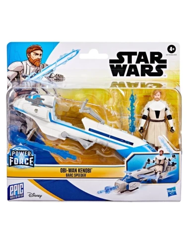Set Star Wars Speeder Bike BARC Obi-Wan Kenobi