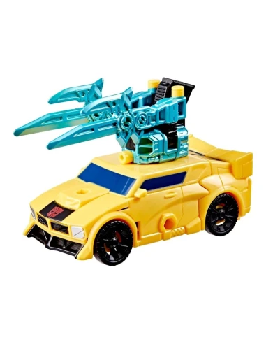 Fig Transformers CYBERWORLD Armored Cyber Changers Bumblebee
