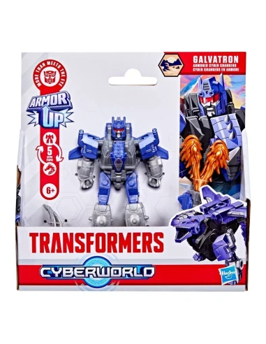 Fig Transformers CYBERWORLD Armored Cyber Changers Galvatron