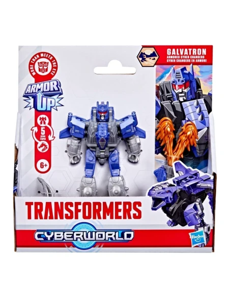 Fig Transformers CYBERWORLD Armored Cyber Changers Galvatron