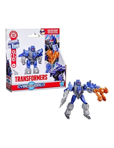Fig Transformers CYBERWORLD Armored Cyber Changers Galvatron