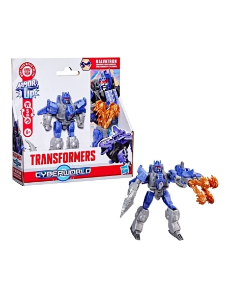 Fig Transformers CYBERWORLD Armored Cyber Changers Galvatron