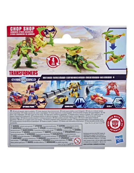 Figura TRA CYBERWORLD Cyber Changers Blindados Chop Shop