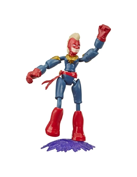 Figura de Acción Marvel Bend And Flex Capitana Marvel 15 Cm