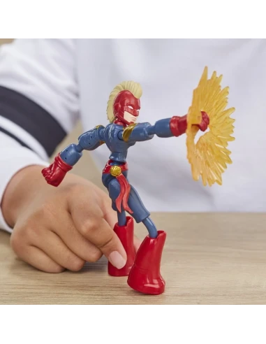 Figura de Acción Marvel Bend And Flex Capitana Marvel 15 Cm