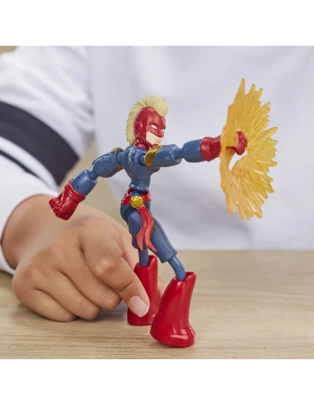Figura de Acción Marvel Bend And Flex Capitana Marvel 15 Cm
