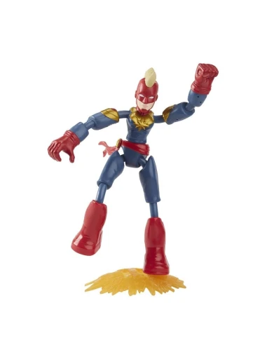 Figura de Acción Marvel Bend And Flex Capitana Marvel 15 Cm