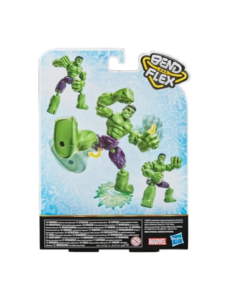 Figura de Acción Marvel Bend And Flex Hulk 15 Cm