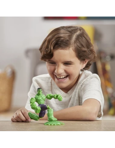 Figura de Acción Marvel Bend And Flex Hulk 15 Cm