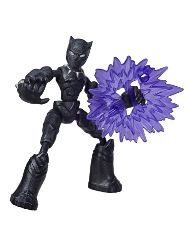 Figura de Acción Marvel Bend And Flex Black Panther 15 Cm