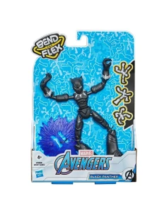 Figura de Acción Marvel Bend And Flex Black Panther 15 Cm 2