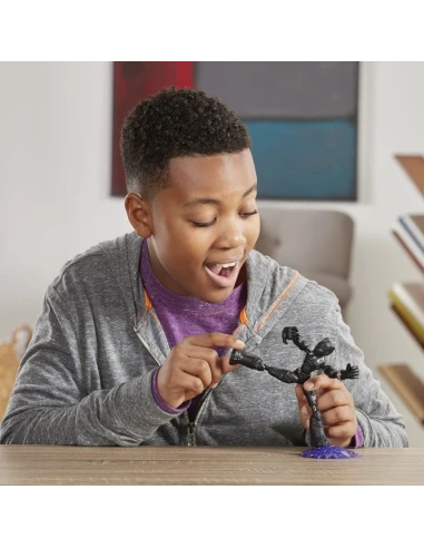 Figura de Acción Marvel Bend And Flex Black Panther 15 Cm