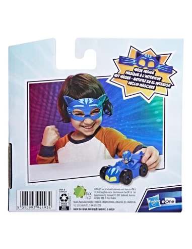 Vehiculo Pj Masks Antifaz Incorporada Connor