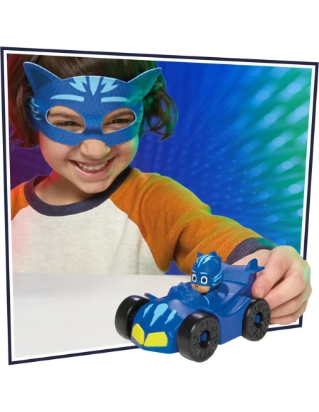 Vehiculo Pj Masks Antifaz Incorporada Connor