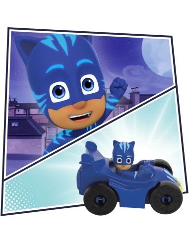 Vehiculo Pj Masks Antifaz Incorporada Connor