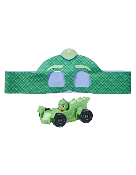 Vehiculo Pj Masks Antifaz Incorporada Gekko