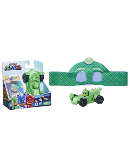 Vehiculo Pj Masks Antifaz Incorporada Gekko