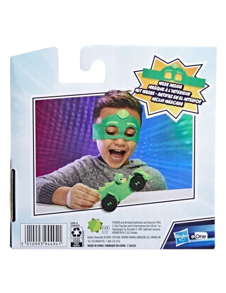 Vehiculo Pj Masks Antifaz Incorporada Gekko