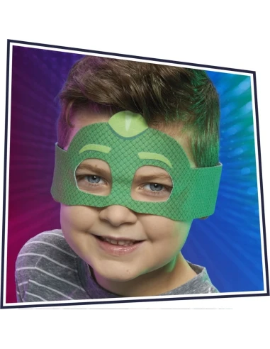 Vehiculo Pj Masks Antifaz Incorporada Gekko