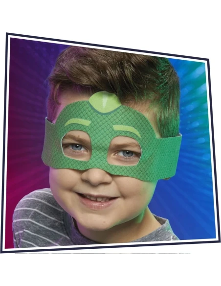 Vehiculo Pj Masks Antifaz Incorporada Gekko