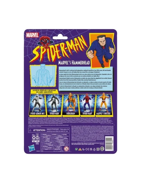 Figura de Acción Spider-Man Legends Series Hammerhead 15 Cm
