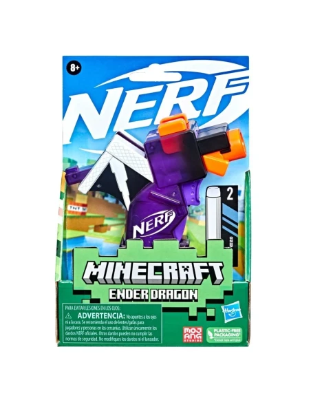 Lanzador Nerf Minecraft Ender Dragon