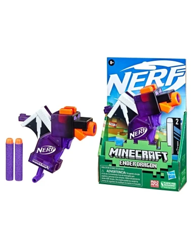 Lanzador Nerf Minecraft Ender Dragon